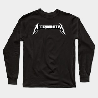 Alhamdulillah metallica style Long Sleeve T-Shirt